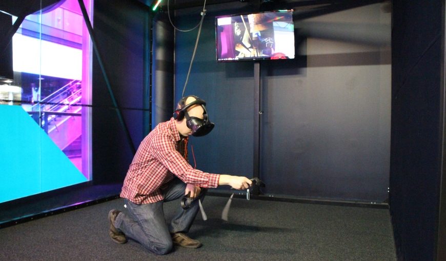virtual reality game room near me
